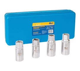 Набор роликовых шпильковертов KRAFT 1/2 6,8,10,12 мм, 4 штуки KT 705045 