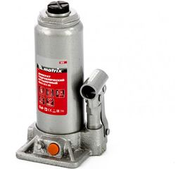 Гидравлический бутылочный домкрат MATRIX 6 т, h подъема 216–413 мм 50765 