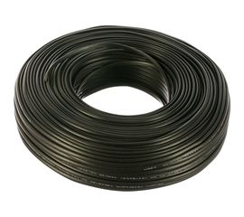 Телефонный кабель REXANT ШТЛП, 4 жилы Cu, черный, бухта 100м 01-5109 