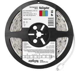 Светодиодная лента Navigator 71 834 NLS-5050RGBM30-5-IP65-12V 71834 