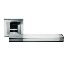 Дверная ручка MORELLI "Pants", цвет-бел. никель/черн. никель DIY MH-35 SN/BN-S 9010559 