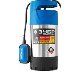 Погружной дренажный насос для чистой воды ЗУБР ПРОФЕССИОНАЛ НПЧ-Т5-1000-С 