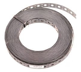 Монтажная перфорированная лента ГОСКРЕП оцинкованная, прямая 0,7х20 Бухта 25 м 13-0019650 