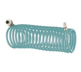 Полиуретановый спиральный шланг с быстросъемными соединениями (6х8 мм; 10 м) Stels 57007 