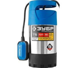 Погружной дренажный насос для чистой воды ЗУБР ПРОФЕССИОНАЛ Т5 НПЧ-Т5-800-С 