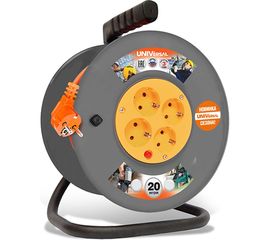 Удлинитель на катушке UNIVersal ВЕМ-250 термо ПВС 3*0,75 20м 9634151 1679 