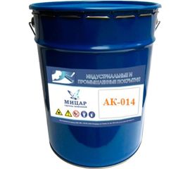 Грунт по бетону Мицар АК-014, 18 кг, серый 2056 