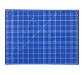 Непрорезаемый коврик Зубр Эксперт 3 мм цвет синий 600x450 мм 09901 