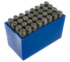 Буквенные клейма Зубр, шрифт 8 мм 21503-08_z01 