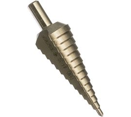 Сверло ступенчатое по сталям и цветным металлам (14 ступеней; 4-30 мм; Р6М5) ЗУБР 29670-4-30-14_z01 