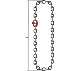 Кольцевой цепной строп КантаПлюс цСЦК-2.12/1.0м 