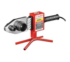 Сварочный аппарат для полипропиленовых труб, 800Вт, 50-300С, насадки 20, 25, 32, 40 , 50, 63мм, металлический кейс, 220В ЗУБР МАСТЕР АСТ-800 