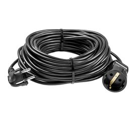 Удлинитель-шнур ЗУБР "ПВС 307-Ш", 50 м, 2500 Вт, 1 гнездо, ПВС 3х0,75 мм2, 55022-50 