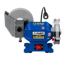 Заточной станок для мокрого и сухого шлифования ЗУБР d150/d200 мм, 500 Вт, ПТМ-150 