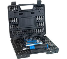 Реверсивная отвертка Зубр ЭКСПЕРТ с насадками 130 предметов 25237-H129 