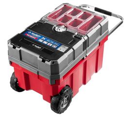 Ящик-тележка для инструмента ЗУБР "МЕГА БОКС" пластиковый, 24", Профессионал 38133-24 