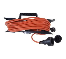Удлинитель шнур Партнер-Электро GardenLine на рамке с/з ПВС 3х1,5 16A 20м IP 44 US206С-120OR 