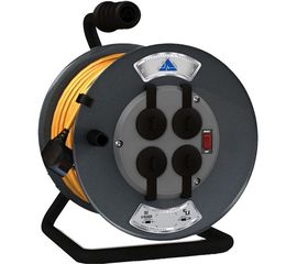 Удлинитель Партнер-Электро ProfiLine 4гн. с/з с выкл. ПВС 3х1 16A 30м IP 44 UP215C-430GR 