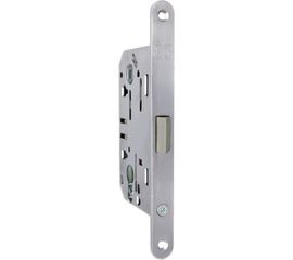 Корпус замка DOORLOCK DL431/50 PZ85 MCR матовый хром, реверсивный, пластиковая защелка, II класс 75322 