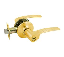 Ручка-защелка НОРА-М мат.золото ТТ15-01 ключ/фикс. 14969 