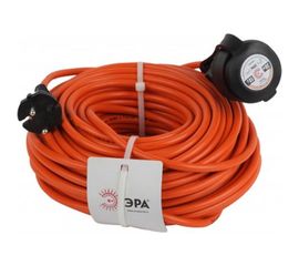 Силовой удлинитель ЭРА UPx12x130mIP44 в бухте, без заземления, 30м, 1 гнездо, ПВС 2x1 8/Б0046807 
