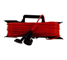 Удлинитель шнур Партнер-Электро GardenLine на рамке б/з ПВС 2х0,75 6A 50м IP 44 US201A-150OR 