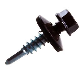 Кровельный саморез Саморезик 5,5х25 RAL8017 коричневый шоколад 250шт SKRAL8017-5,5х25-250 