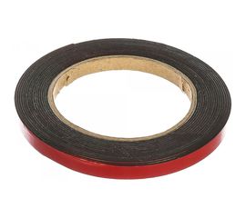 Клейкая лента на вспененной основе MATRIX усиленная, двусторонняя, черная, 9 мм х 5 89082 