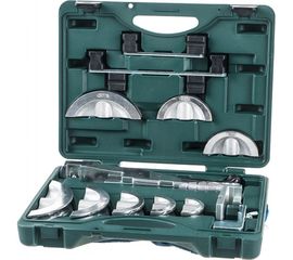 Рычажный трубогиб Kraftool INDUSTRIE для высокоточной гибки труб из цв. Me под углом до 90 градусов, в боксе,10,12,14,15,16,18,20,22 мм 23502-H9 