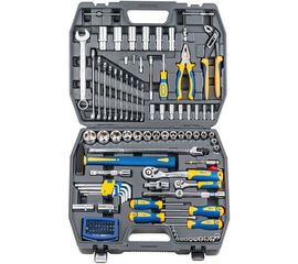 Набор инструмента 1/2 Dr и 1/4 Dr 120 предметов KRAFT KT 700679 
