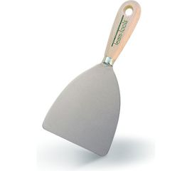 Шпатель Boldrini с закругленными краями из нержавеющей стали Inox 100 мм 60710 