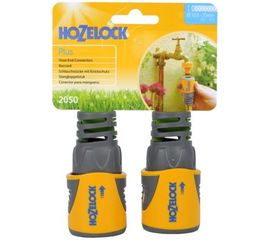 Коннектор Plus для концов шланга 1/2 2 шт. Hozelock 2050P9600 