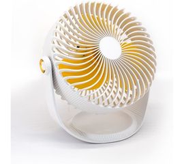 Настольный аккумуляторный вентилятор LUXAR FAN-105 белый 7.5W, 3 скорости 4606400420507 