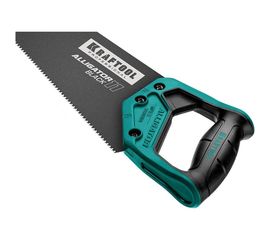 Ножовка для точного реза Kraftool "Alligator BLACK", 450 мм, 11 TPI 3D зуб, 15205-45 