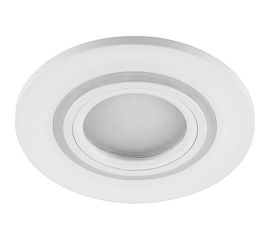 Встраиваемый потолочный светильник FERON 15LED 2835 SMD 4000K MR16 50W G5 3 белый CD600 29711 