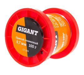 Припой Sn60 Pb40, проволока 0.7 мм, 100 г Gigant GT-084 