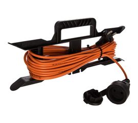 Удлинитель на рамке Gigant б/з ПВС 2х0,75 6A 10м IP 44 PE-007 (Россия) 