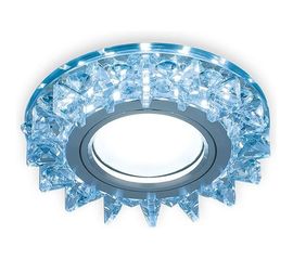 Точечный светильник Gauss Backlight кристалл/хром Gu5.3 LED подсветка 4100K BL038 