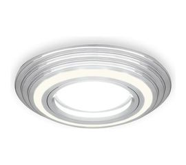 Светильник, Круг, Хром, Gu5.3, 3W, LED 3000K Gauss Backlight BL138 