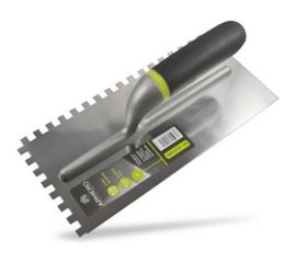 Гладилка 280х130мм, зуб 8х8мм, нержавеющая сталь ARMERO A231/288 