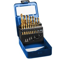 Набор сверл по металлу (19 шт., 1-10 мм, сталь Р6М5К5, класс А) Зубр 29626-H19 