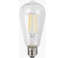 Умная лампа Zetton LED Wi-Fi Bulb ST64 E27 6Вт 2200-6500К прозрачная ZTSHLBWCWE272RU 