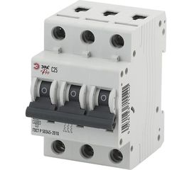 Автоматический выключатель ЭРА Pro NO902187 ВА4763, 3P, 6А, кривая C Б0036871 