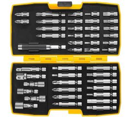 Набор PROFI биты CR-MO, головки и адаптеры, в боксе, 44 предмета STAYER 26135-H44 