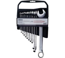 Набор ключей (гаечных, комбинированных, CrV, 6-22мм, 12шт) Biber ПРОФИ CrV 6-22мм 12шт 90683 тов-155286 