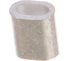 Зажим троса DIN 3093 алюминиевый 150 шт. (2 мм; ТФ5) Зубр 4-304475-02 