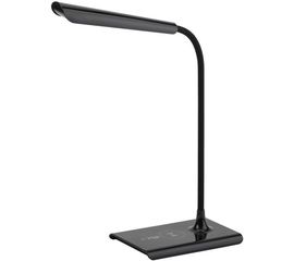 Настольный светильник ЭРА NLED-474-10W-BK с беспроводной зарядкой, черный Б0038590 