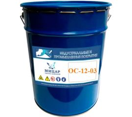 Органосиликатная композиция Мицар ОС-1203 20 кг серый УТ000007751 