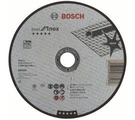 Отрезной круг Best for INOX (180x2.5х22.2 мм) Bosch 2608603506 