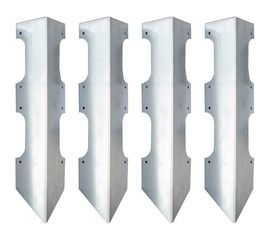 Колышки для деревянных грядок, в упаковке 4 шт. Delta-Park CB30-2Zn 3003002 